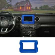 For 2018-2023 Jeep Wrangler JL & Gladiator JT GPS Navigation Panel Cover Trim RT-TCZ