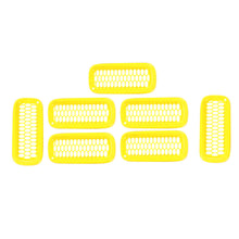 For 2016-2018 Jeep Renegade Front Grille Mesh ABS Insert Guard Cover Trim RT-TCZ