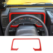 For 1997-2006 Jeep Wrangler TJ Car Dashboard Panel Trim Bezel Instrument Cover RT-TCZ