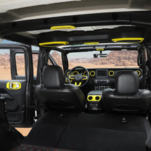 RT-TCZ For Jeep Wrangler JLU & Gladiator JT 2018-2023 Full Set Interior Decoration Trim Kit Accessories 4Door 23PCS