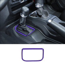 For 2018+ Jeep Wrangler JL & Gladiator JT Four-wheel Drive Gear Shift Panel Ring Cover Trim RT-TCZ