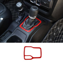 For 2018+ Jeep Wrangler JL JLU & Gladiator JT Gear Shift Panel Trim Cover Frame ABS RT-TCZ