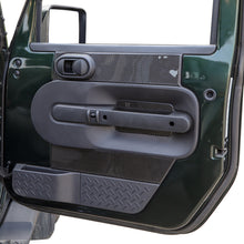 RT-TCZ Real Carbon Fiber Inner Front Door Panel Trim Kit For Jeep Wrangler JK JKU 2007-2010 freeshipping - RT-TCZ
