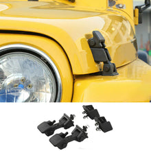 For Jeep Wrangler TJ 1997-2006 Locking Hood Latch Catch Latches & Bracket Parts 2PCS RT-TCZ