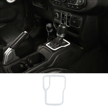 For 2018+ Jeep Wrangler JL JLU & Gladiator JT Gear Shift Panel Trim Cover Frame ABS RT-TCZ