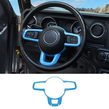 For 2018-2023 Jeep Wrangler JL JLU & Gladiator JT Car Steering Wheel Moulding Cover Trim Decor Frame RT-TCZ