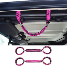 For 2007+ Jeep Wrangler JK JKU JL JLU JT Roll Bar Grab Handles Grip Handle RT-TCZ