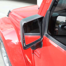 RT-TCZ Rear View Mirror Trim Cover Interior Accessories for Jeep Wrangler JK JKU 2007-2018 Sahara Rubicon Sport Freedom 2 PCS