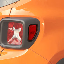 RT-TCZ 2PCS Rear Tail Light Lamp Cover Frame Trim For Jeep Renegade 2016+