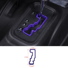 For 2011-17 Jeep Wrangler JK Gear Shift Panel Decor Bezel Trim RT-TCZ
