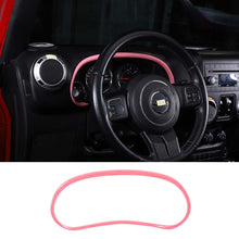 For 2011-2017 Jeep Wrangler JK JKU Dashboard Ring Trim Instrument Box Decor Cover RT-TCZ