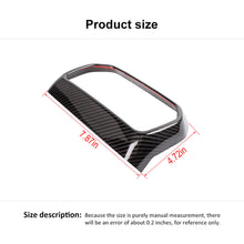For 2018+ Jeep Wrangler JL JLU Rear Back Seat Air Vents Trim Air-Condition Vent Cover Panel Bezel ABS RT-TCZ