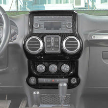 For 2011-2017 Jeep Wrangler JK Dashboard & Air Conditioning Switch Panel Frame Cover Trims RT-TCZ