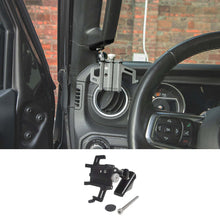 RT-TCZ  Grab Handle Cell Phone Holder Adjustable Anti-Shake Stabilizer Phone Mount for 2018-2023 Jeep Wrangler JL JLU & Gladiator JT