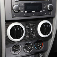 RT-TCZ Central Control Window Button Panel Trim Cover for Jeep Wrangler 2007-2010 JK JKU