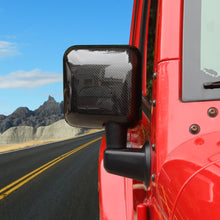 For 2007-2017 Jeep Wrangler JK JKU Side Rear View Mirror Cover Trim Frame RT-TCZ