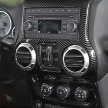 For 2011-2017 Jeep Wrangler JK Dashboard & Air Conditioning Switch Panel Frame Cover Trims RT-TCZ