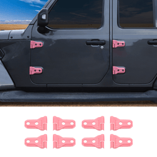 For 2018+ Jeep Wrangler JL JLU & Gladiator JT Door Hinge Covers Protector Decoration Trim Kits RT-TCZ