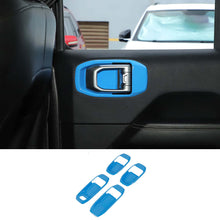 For 2018+ Jeep Wrangler JL& Gladiator JT 4-Door Car Door Handle Bowl Cover Decor Trim RT-TCZ