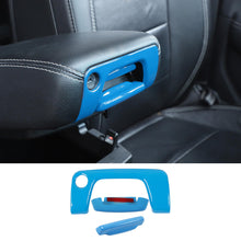 For 2018+ Jeep Wrangler JL & Gladiator JT Armrest Storage Box Switch Trim Cover RT-TCZ