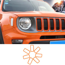 For 2019+ Jeep Renegade Front Grille Inserts Cover Trim Kit RT-TCZ
