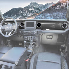 For 2018-2023 Jeep Wrangler JL JLU & Gladiator JT Dashboard Control Console Trim Panel Cover Decor RT-TCZ