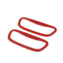 For 2014-2018 Jeep Cherokee 2x Rear Trunk Bezel Handle Grab Cover Trim Ring RT-TCZ