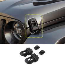 For 2018+ Jeep Wrangler JL JLU JT Locking Hood Latch Catch with Lock RT-TCZ