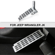 RT-TCZ Car Left Foot Pedal Kick Rest Panel Anti-Slip Treadle for Jeep Wrangler JK 07-17