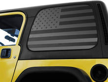 For Jeep Wrangler TJ 1997-2006 American Flag Rear Window Stickers Window Decals