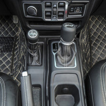 For 2018+ Jeep Wrangler JL & Gladiator JT Four-wheel Drive Gear Shift Panel Ring Cover Trim RT-TCZ