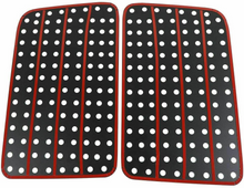 For 2018+ Jeep Wrangler JL Rear Door Window Glass Panel Cover RT-TCZ