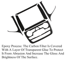 For 2014-2020 Jeep Grand Cherokee Central Control Navigation Trim Carbon Fiber RT-TCZ