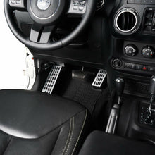 For 2007-2017 Jeep Wrangler JK Throttle Gas & Left Foot Rest Pedal Kick Panel Kit RT-TCZ