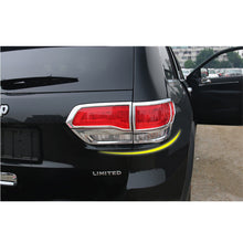 For 2014-2020 Jeep Grand Cherokee 4x Rear Tail Light Lamp Cover Trim Frame RT-TCZ