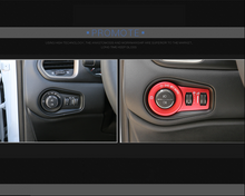 For Jeep Renegade 2016+ & Cherokee 2014+ 1x Headlight Switch Cover Trim Frame RT-TCZ