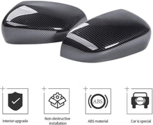 For 2014-2019 Jeep Cherokee & Compass Side Mirrors Cover Rearview Mirrors Trim RT-TCZ