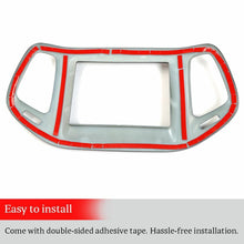 For 2017+ Jeep Compass 8.4" Dashboard GPS Navigation Panel Cover Trim Matte Black RT-TCZ