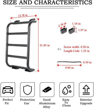 For 2018+ Jeep Wrangler JL Rear Window Extension Climbing Ladder Aluminum Alloy RT-TCZ