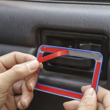 For 1997-06 Jeep Wrangler TJ 2x Car Door Handle Bowl Trim Panel Decor Cover RT-TCZ