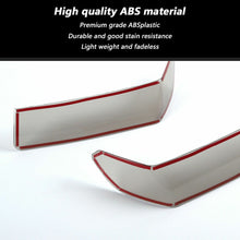 For 2018+ Jeep Wrangler JL Front Eyebrow Light Lamp Cover Trim Smoked Black RT-TCZ