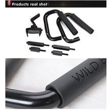 For 2007-2017 Jeep Wrangler JK 3 x Front Top Grab Handles Solid Grip With Phone Holder RT-TCZ