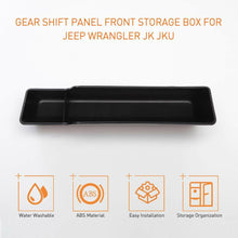 For 2011-2017 Jeep Wrangler JK Gear Shift Storage Box Front Organizer Tray Black RT-TCZ