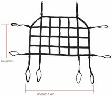 For 2018+ Jeep Wrangler JL & Gladiator JT Trunk Cargo Net Heavy Duty Back Mesh RT-TCZ