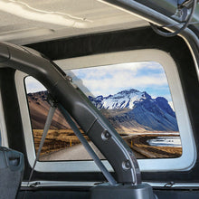 For Jeep Wrangler JL 4-Door 2018+ Rear Window Heat Insulation Cotton Black