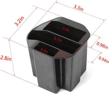 For 2018+ Jeep Wrangler JL & Gladiator JT Car Water Cup Holder Storage Box Mount Organizer RT-TCZ