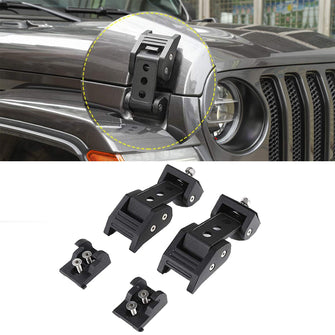 For 2018+ Jeep Wrangler JL JLU JT Hood Latch Locking Catch Buckle RT-TCZ