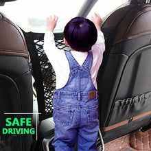 Universal Car Seat Storage Mesh Organizer Cargo Net Hook Pouch Holder for Purse Phone Bag RT-TCZ