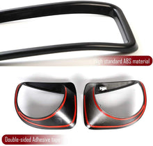 For 2019+ Jeep Renegade Front Grill Inserts & Headlight Bezels Cover Trim (Black) RT-TCZ