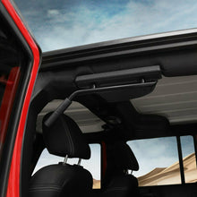 RT-TCZ Black Rear Grab Handles Roll Bar for 2007-2018 Jeep Wrangler JKU 4-Door (Aluminum Alloy)